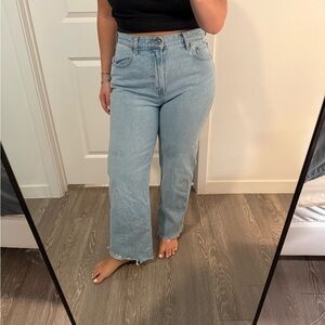 Abercrombie & Fitch Blue Straight Leg Jeans